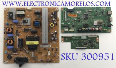 KIT DE TARJETAS PARA TV LG / MAIN EBT63092611 / EAX65614404 / FUENTE EAY63071901 / EAX65423701 / LGP3942-14PL1 / 63071901 / T-CON 6871L-3454G / 6870C-0480A / 3454G / PANEL LC420DUE (FG)(A3 / MODELO 42LB5600-UZ.BUSWLJR